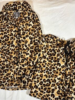 Pj Couture Leopard-Print PJ 2pc set